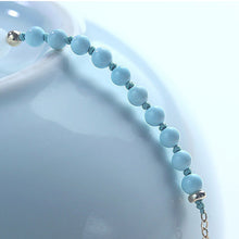 Load image into Gallery viewer, Turquoise Baby Blue Elegant Fresh Literary Girl&#39;s Thin Bracelet
