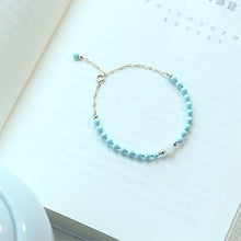 Load image into Gallery viewer, Turquoise Baby Blue Elegant Fresh Literary Girl&#39;s Thin Bracelet
