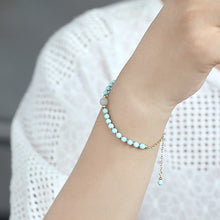 Load image into Gallery viewer, Turquoise Baby Blue Elegant Fresh Literary Girl&#39;s Thin Bracelet
