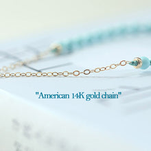 Load image into Gallery viewer, Turquoise Baby Blue Elegant Fresh Literary Girl&#39;s Thin Bracelet
